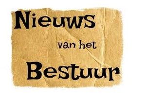 Nieuws van het bestuur